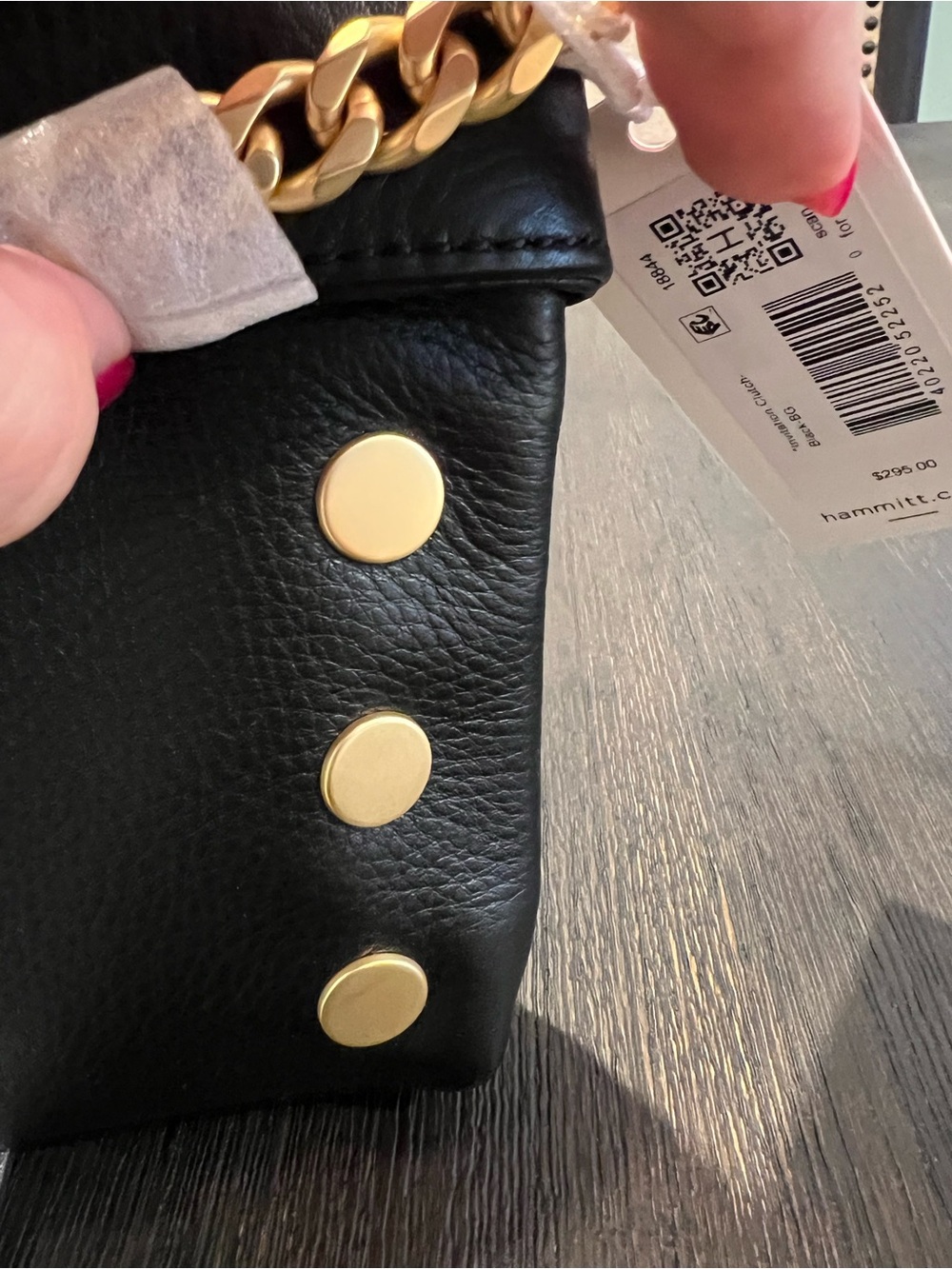 NWT Hammitt Invitation Medium Clutch - Picture 9 of 10